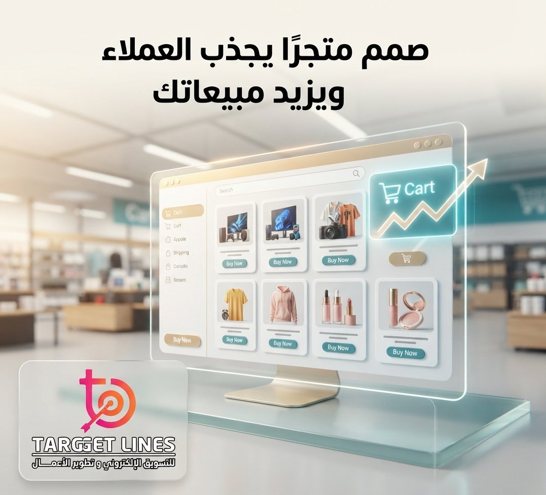 شركة تصميم متاجر الكترونية! صمم متجرًا يجذب العملاء ويزيد مبيعاتك