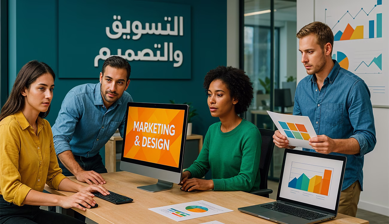 شركة تسويق وتصميم